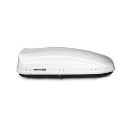 Бокс на крышу MaxBox PRO 460 Белый глянцевый