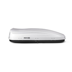 Бокс на крышу MaxBox PRO 520 белый глянцевый