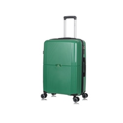 Чемодан Lcase Colombo (М) 45,5х28х69,5 темно -зеленый