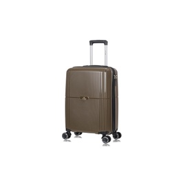 Чемодан Lcase Colombo (S) 38х24х60 Шоколадный